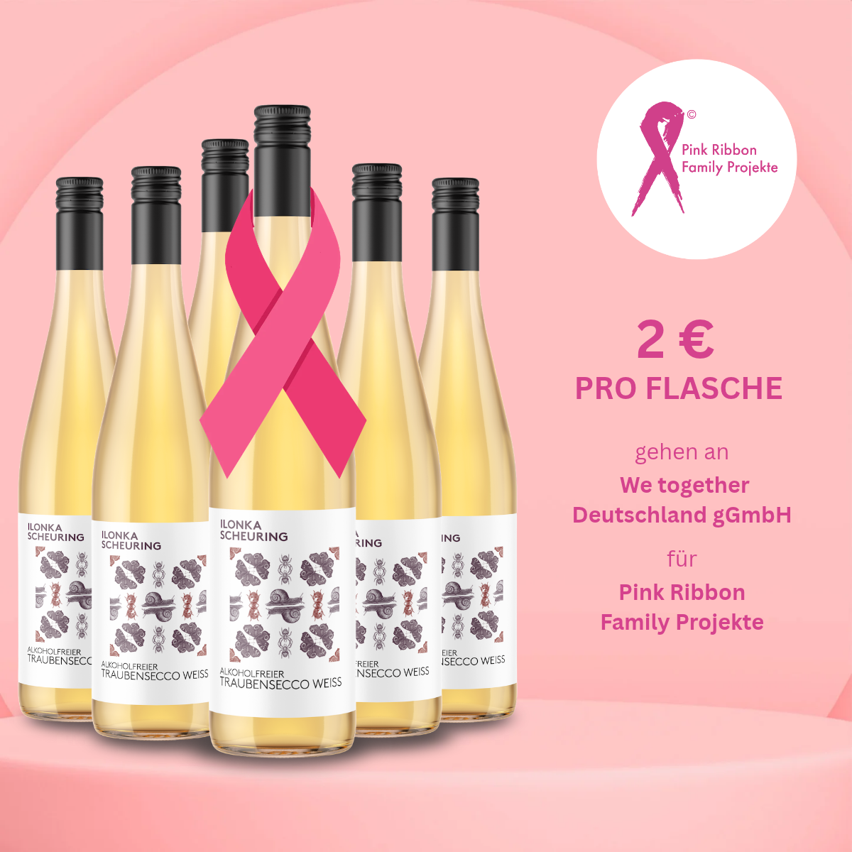 Pinktober Paket – Alkoholfrei genießen. Achtsam hinfühlen.