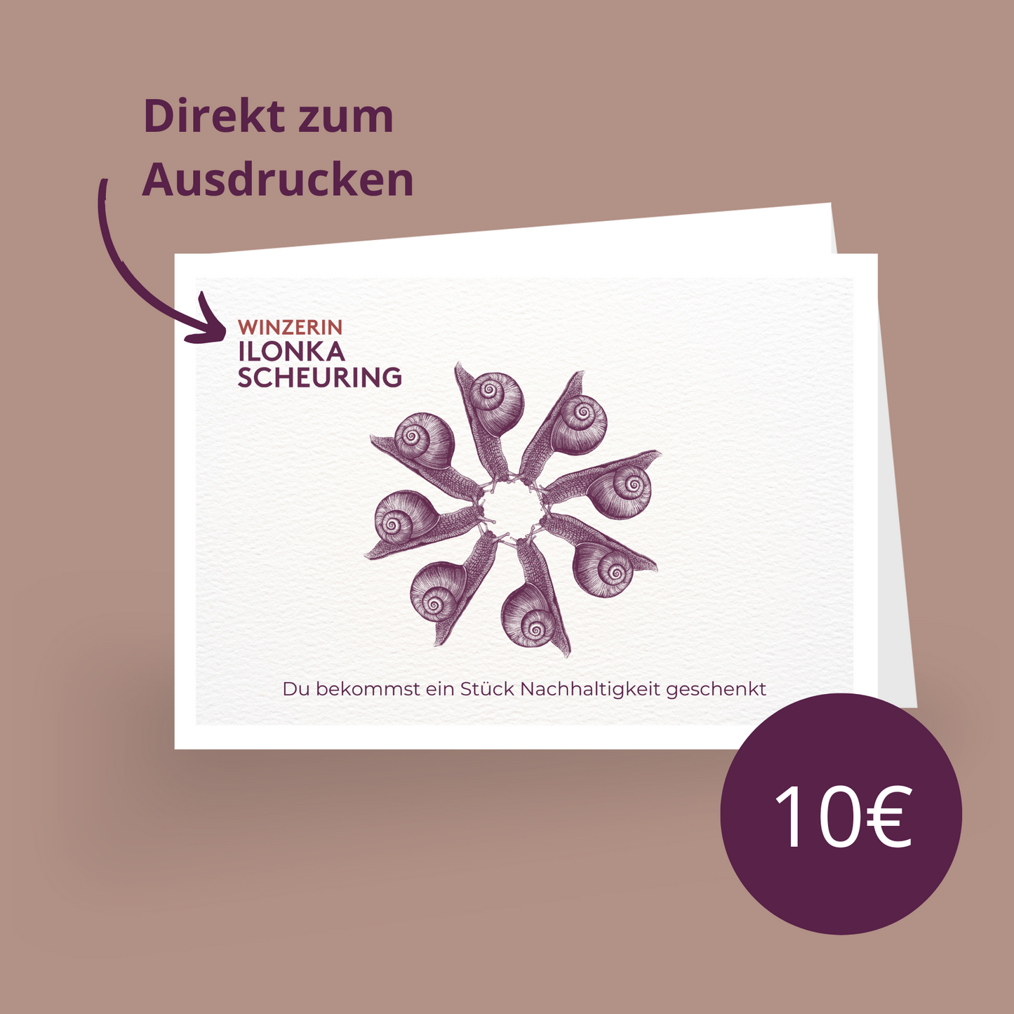 10€ Geschenkgutschein