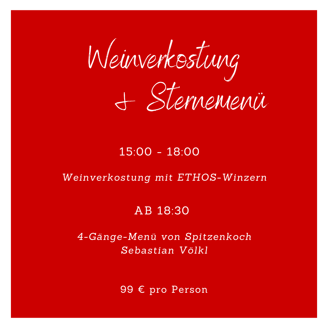 MEET THE WINZER: Weinverkostung & Gourmet-Menü am 16.11.24