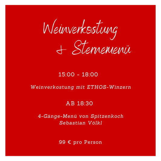 MEET THE WINZER: Weinverkostung & Gourmet-Menü am 16.11.24