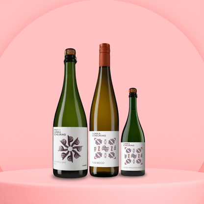 3er-Weingeschenk „Cheers!" – Sekt & Co.